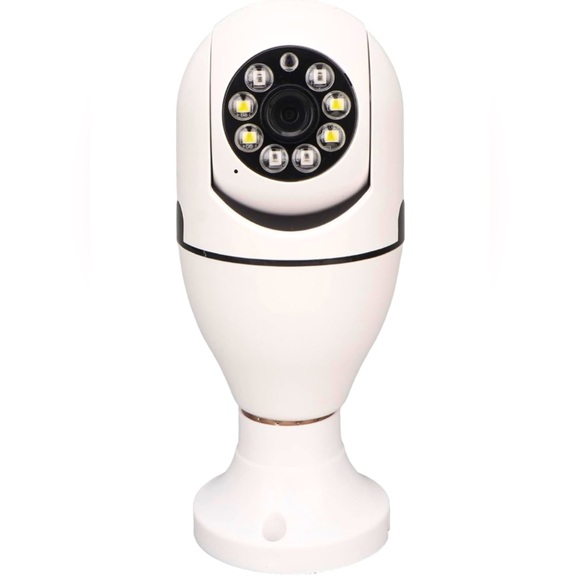 NEW Indoor Light Bulb WiFI Security Camera, Two Way Audio & Motion Detection - Picture 8 of 8
